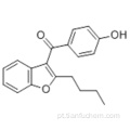 2-Butil-3- (4-hidroxibenzoil) benzofurano CAS 52490-15-0